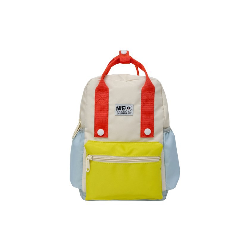 Mochila de moda coreana para niños y niñas, mochila de jardín de infantes, mochila de niños con colgantes de gran capacidad
