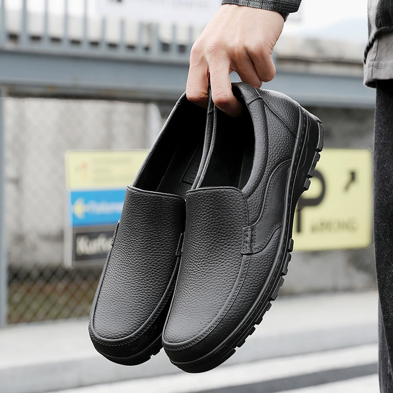 2023 мужские резиновые сапоги низкая Верхняя одежда модная кухня Джокер уличная непромокаемая обувь летние уличные резиновые сапоги мужские оптом