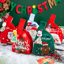 圣诞节糖果袋手提包可爱针织女士休闲针织包手拎高级质感厂家批发