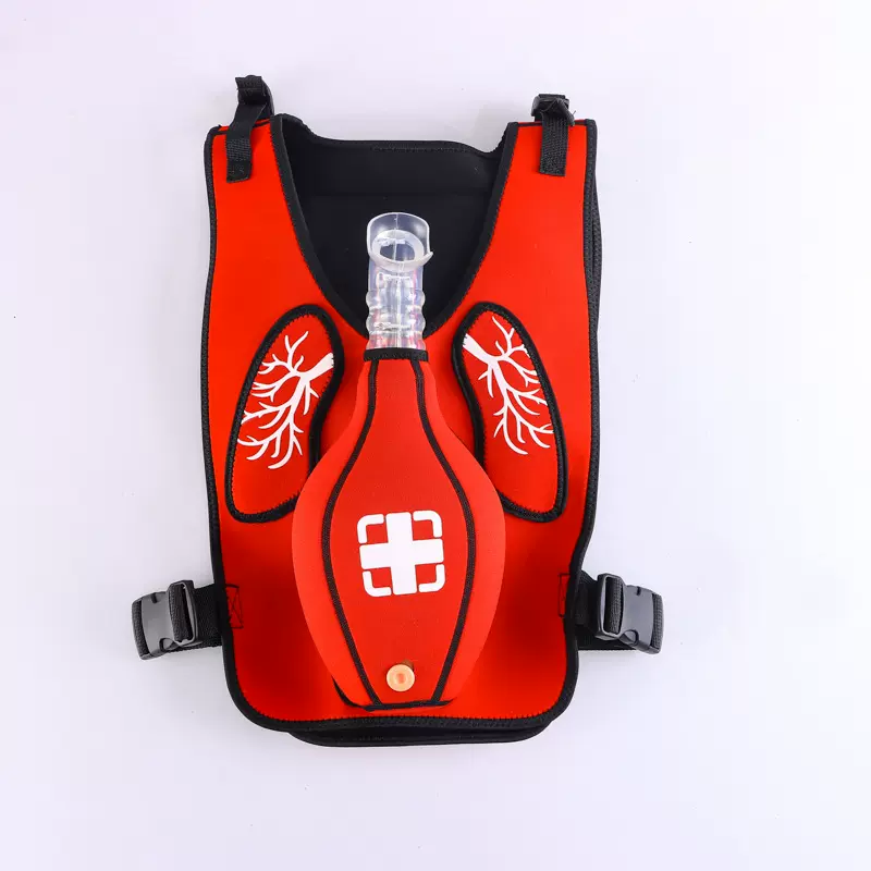 海姆立克训练马甲 儿童心肺复苏模拟装置急救培训背心教学器材