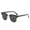 C10-Bright Black Gold Frame-Black Gray Film