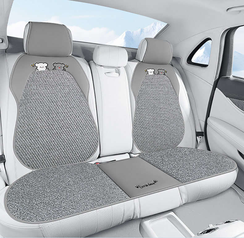 Factory Direct Sales Summer Universal Comfortable Breathable Simple and Stylish Seven-Piece Set Multi-Piece Set Car Seat Covers