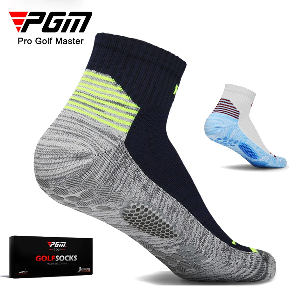 Носки PGM Golf для мужчин и женщин, носки в форме пчелы, мягкие резиновые носки, спортивные носки, высокоэластичные и дышащие, пара