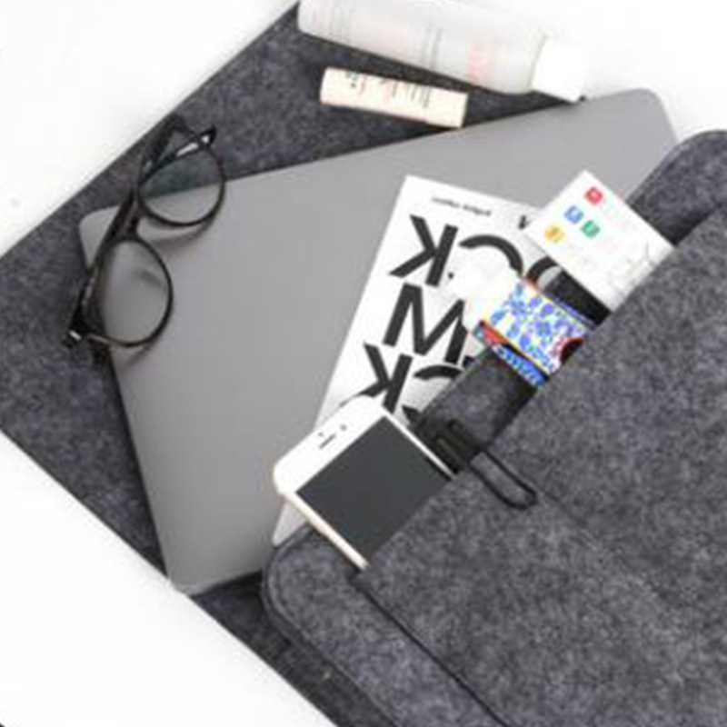 跨境毛毡收纳袋卧室寝室床头挂袋收纳包 毛毡沙发收纳袋加印logo