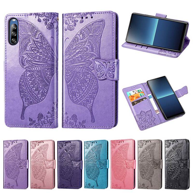 Suitable for Samsung S26Ultra Creative Embossed Butterfly Phone Case A17 Card Wallet M36 Flower Love Leather Case