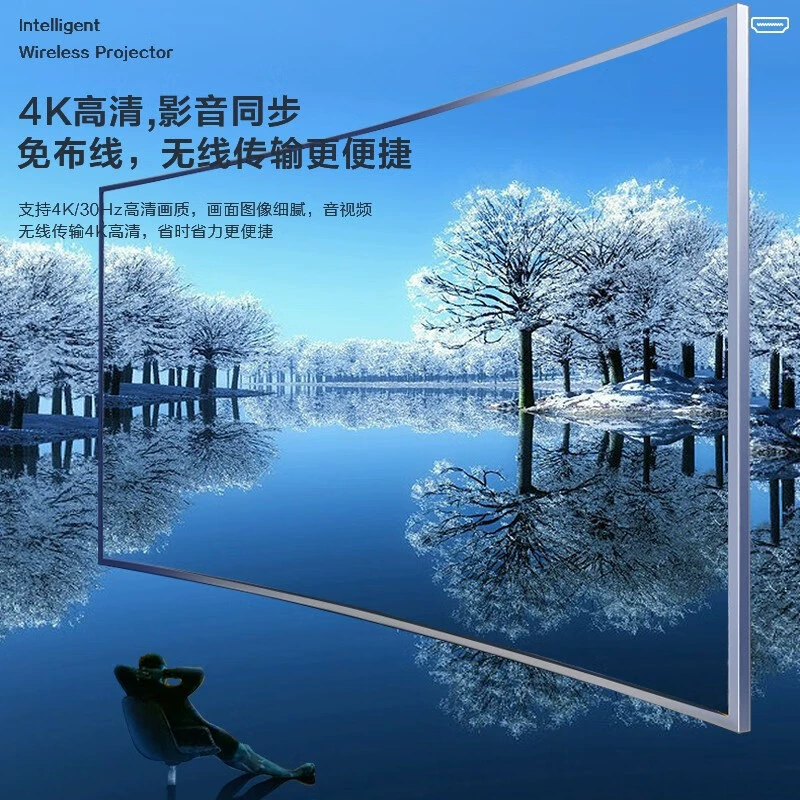 Biaz HDMI беспроводной транслятор экрана HD для офиса, конференций и дома, подключение ноутбука к телевизору