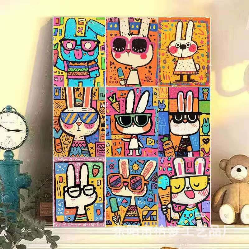 Цифровая картина маслом с изображением допамина, сделай сам, ручная работа, оптовая продажа, исцеление, декомпрессия, высококачественное украшение для гостиной