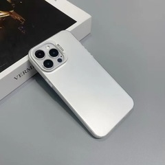 極光鐳射iphone15適用14Pro max手機殼12蘋果13彩銀殼14高級感