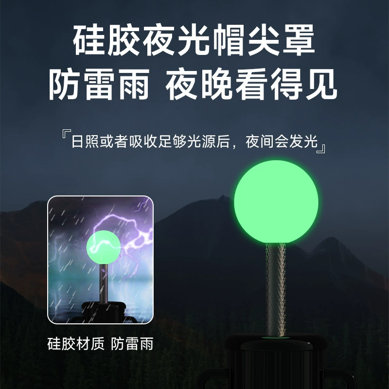 Travel canopy for camping, glowing silicone safe protective tent