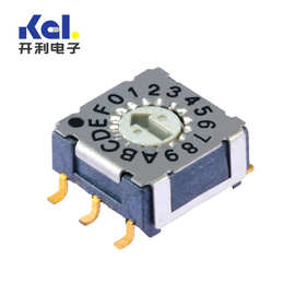 SH-7070TB贴片式7X7 16位旋转编码开关 档位开关