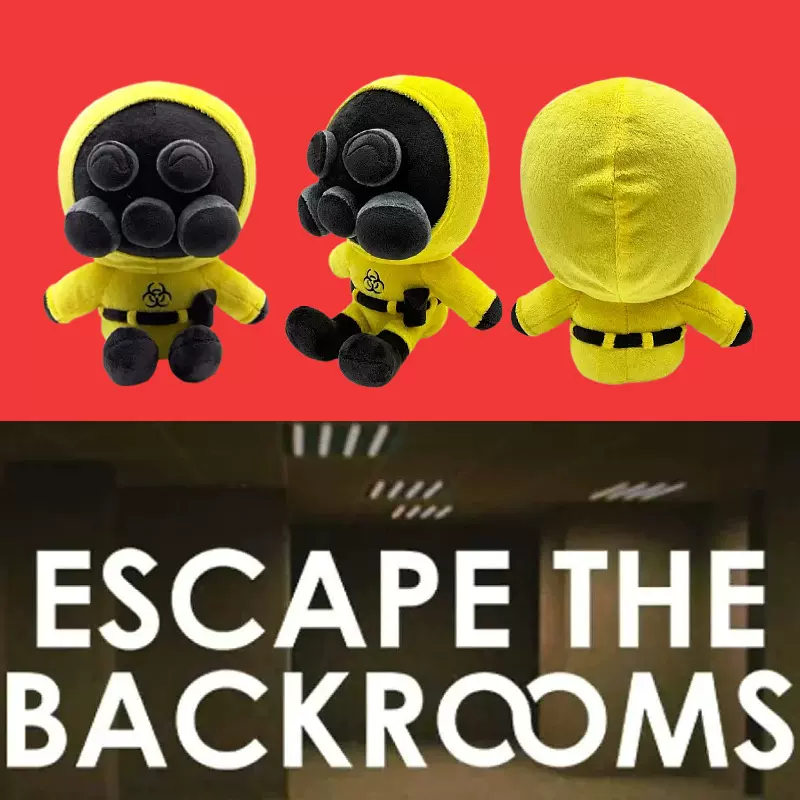 跨境新品Escape the Backroom逃离后室毛绒公仔游戏周边玩具娃娃