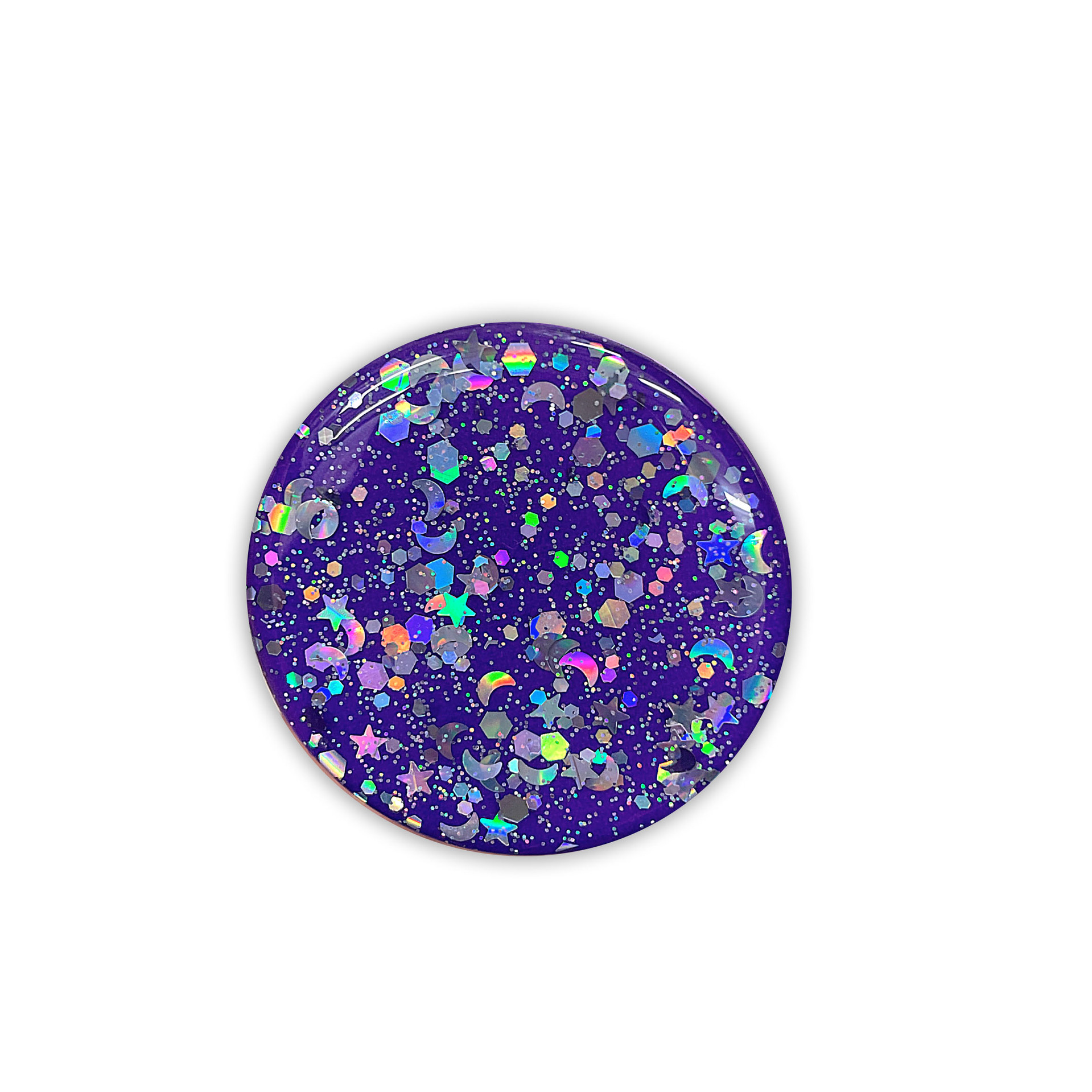 8g Weight Universal Applicable Brands Airbag Bracket Classification Epoxy Material Colorful, Starry Sky Pattern Shiny Style Colorful Starry Sky Epoxy Shiny Universal Airbag Bracket 21