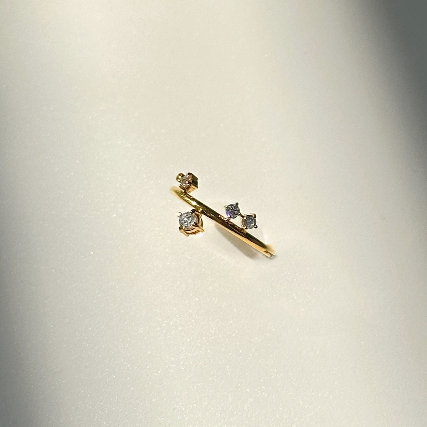 304 Stainless Steel, Titanium Steel Material Simple Style Classic Style Square Titanium Steel Inlay Zircon Rings