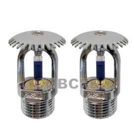 直销消防喷头141°C洒水喷头消防外贸喷头上喷下喷侧喷玻璃球闭式