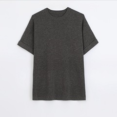 ROW 極細リネン テンセル エアレイヤー 半袖 シンプル おしゃれ シワ防止 Tシャツ 夏 ラウンドネック レトロ 半袖