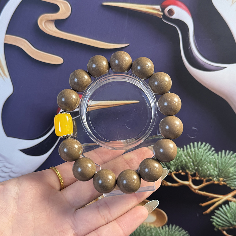 天然合香珠中药手串DIY单圈组合古法药香珠佛珠文玩男女手串圆珠|undefined