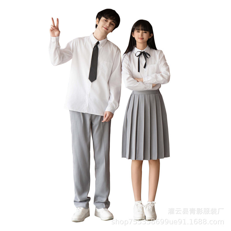 毕业班服学院风套装运动会高中初中学生合唱团诗歌演讲朗诵演出服|undefined