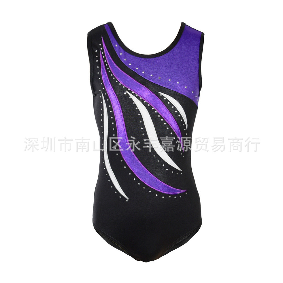 Ropa de competencia de fábrica de comercio exterior ropa de práctica niñas falda de ballet ropa de gimnasia ropa de baile ropa de rendimiento Ropa de baile