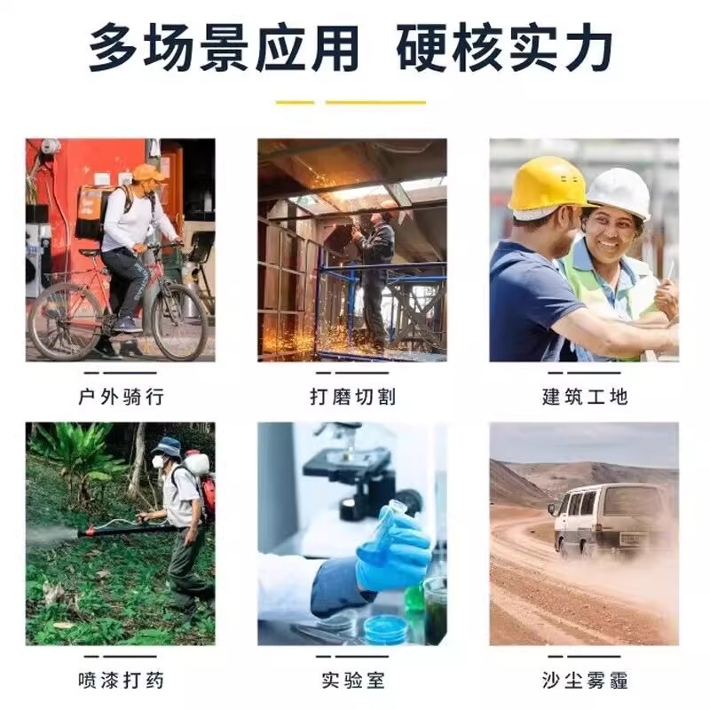 【高清防雾款】护目镜漂流防水骑行防风尘眼镜切割打磨电焊防飞溅|undefined