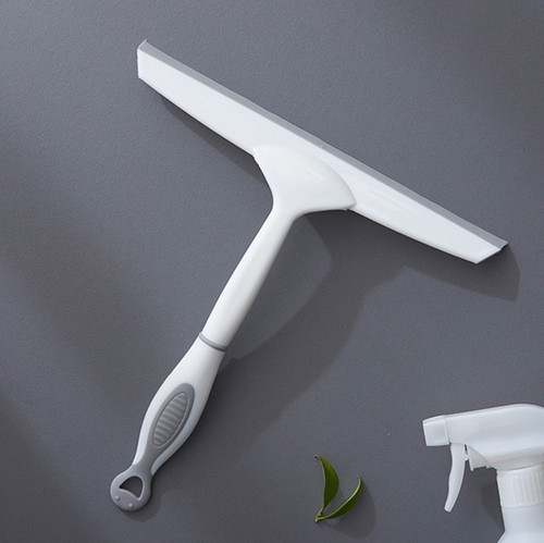 Silicone non-slip handle window glass cleaner glass scraper window wiper