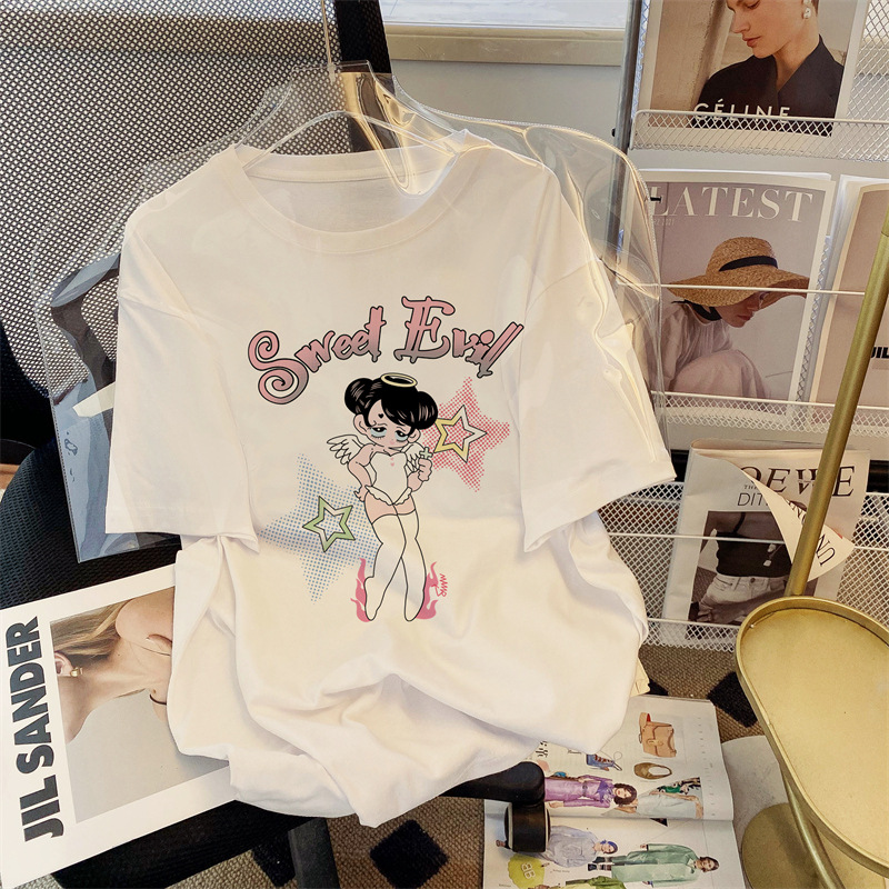 伐发+V15382908072实价100%棉精梳纯棉夏装短袖