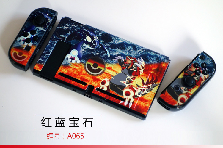 【一件】任天堂switch分体保護ケースゲームテーマカラーケース硬質保護ケース|undefined