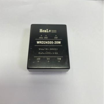 DCDC恒率HenLv模块电源WRD24S05-20W隔离稳压电源模块24转12v正品