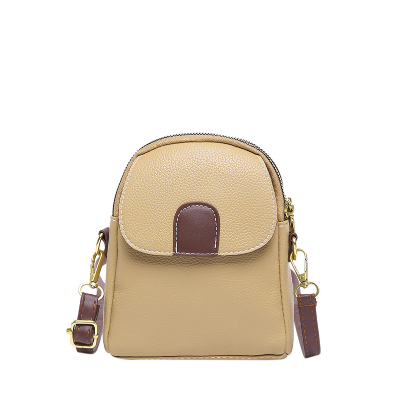 2024 invierno nuevo estilo de moda extranjero bolso de hombro bolso de moda para mujeres bolso de teléfono móvil bolso de mochila europea y americana bolso pequeño