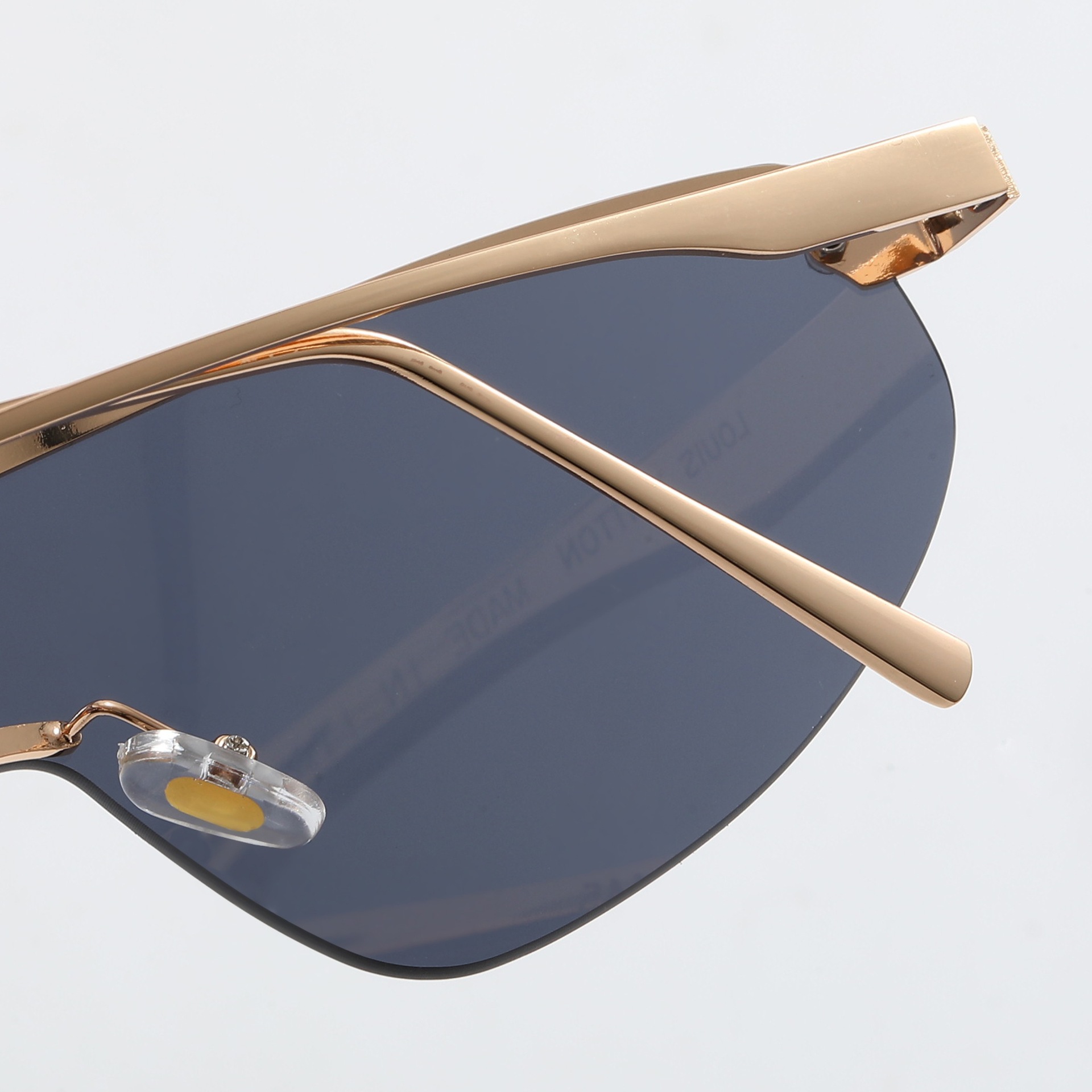 Óculos de sol vintage sem aro para mulher moda tendência_voghion.com