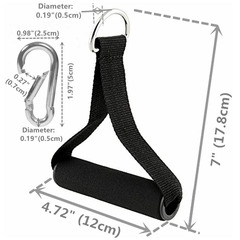 Tension rope grips are now available in an 11-piece set, special accessories for tension ropes, door buckles, foam handles, fitness handles, carabiners