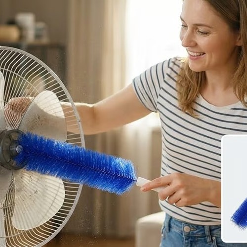 Cross-Border Hot-Selling Product: Fan Cleaning Brush, Multi-Functional Household Cleaning Tool