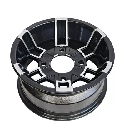 Silver Dual-Color Atv/Utv Wheels, Wholesale – Motorcycle wheel hub