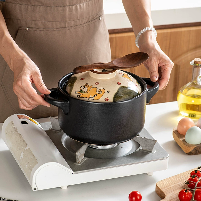 Фабрика оптовая продажа тушеной кастрюли для домашнего супа Газовая плита Специальная керамическая запеканка для газовой плиты