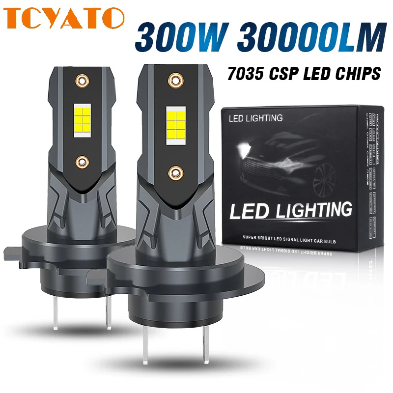 TCYATO transfronterizo nuevo modelo explosivo M7-1: 1 faro de automóvil LED H7 enchufe directo de alta potencia de alta potencia de calor