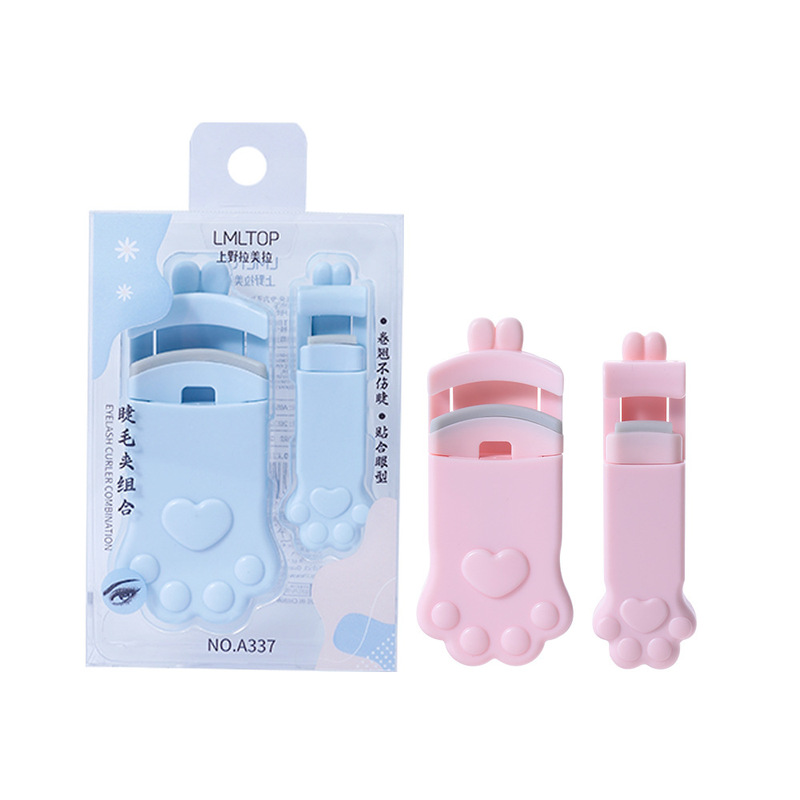 ラメラ新品猫爪まつ毛クリップ携帯広角まつげ補助器押し局部まつ毛器a337|undefined