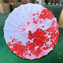 吊顶室内外道具伞绸布装饰伞走秀古风伞防水防晒悬挂景观空中舞蹈