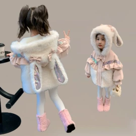 普通外套;童连衣裙;童棉袄/棉服