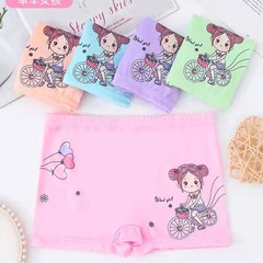 Children's underwear, female cartoon boxer briefs, girls triangle, small, middle and large children, princess boxer briefs, foreign trade wholesale