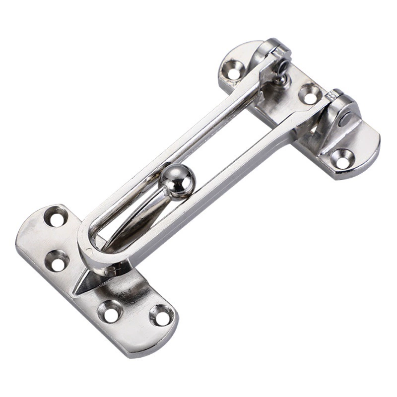 Отель цинковый сплав средняя Противоугонная Пряжка гостиничная защелка антиблокировочная Пряжка дверь спальня Противоугонная Защитная дверная пряжка