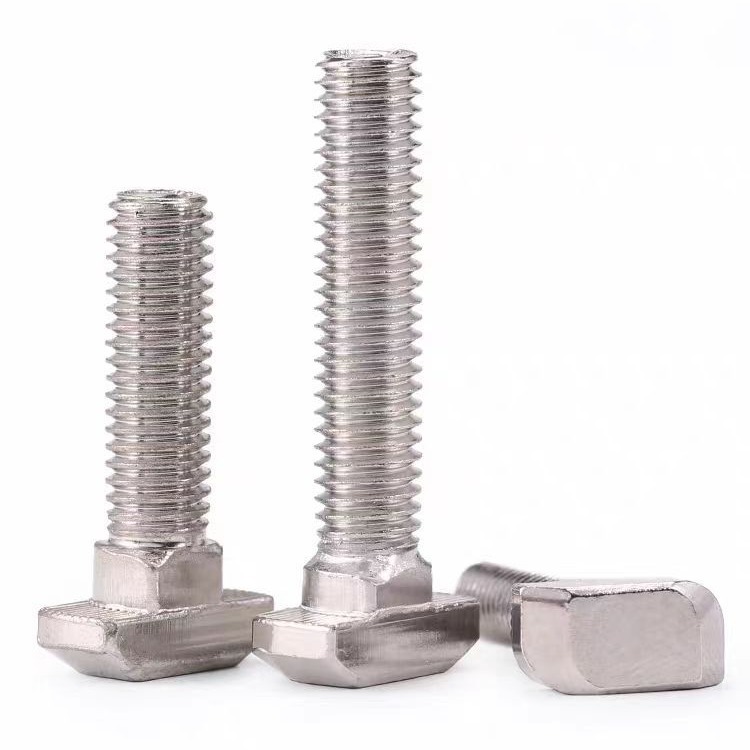 European standard T-shaped screw multi material T-shaped ship bolt M5M6M8 20/30/40/45 T-shaped screw