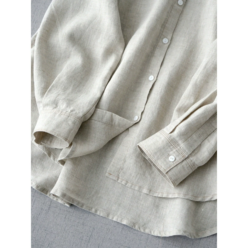 Комфортная рубашка с длинным рукавом для осени, кардиган, oversize