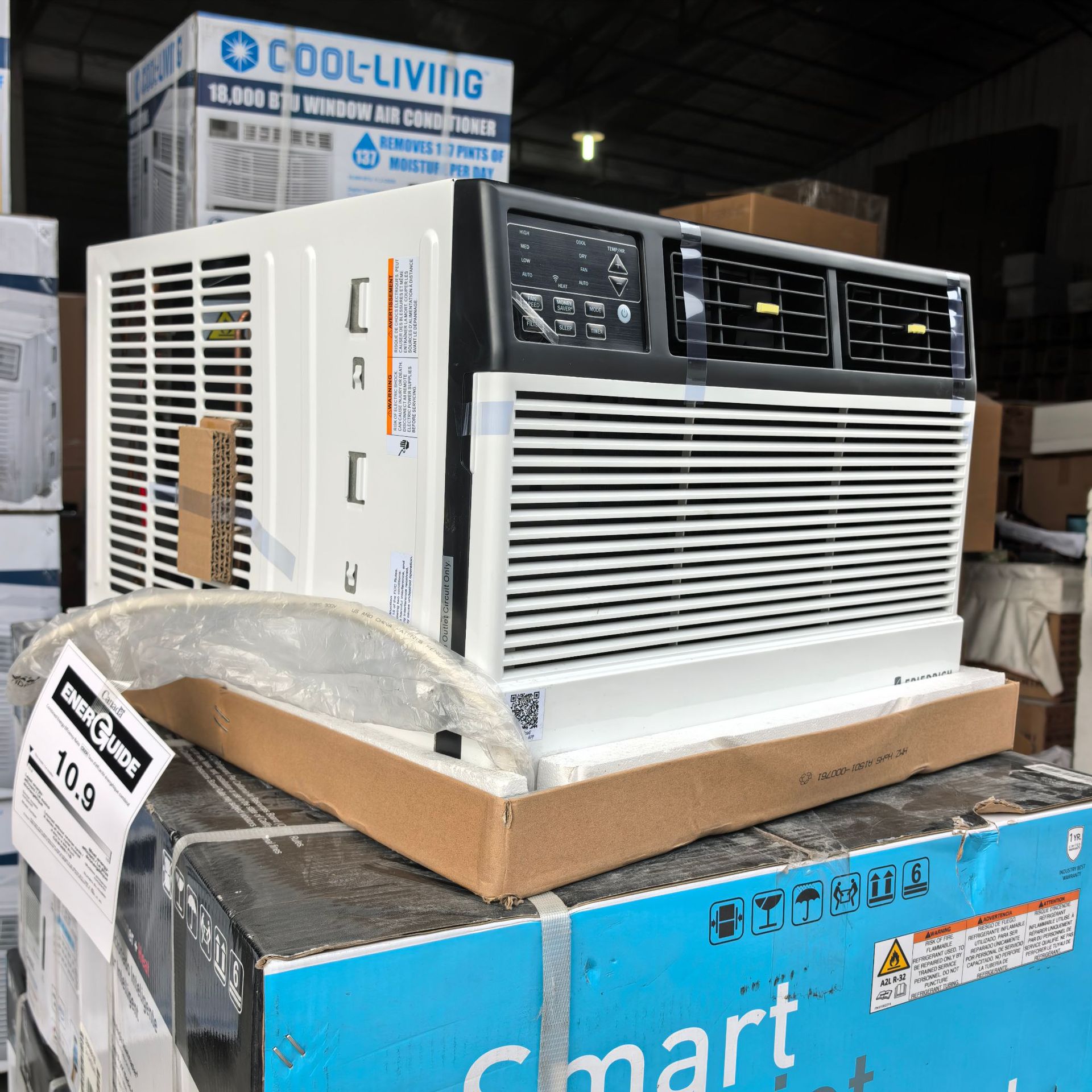 外贸出口110V~60Hz 8000/12000/15000/18000Btu 单冷窗式空调R32