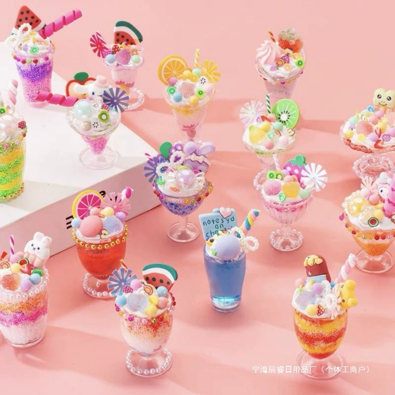 Dessert toy for ice cream, materials set, DIY