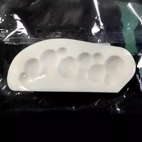 Baking Tools Fondant Chocolate Sugar Brand Bubble Silicone Mold DIY Semi-Circular Ball Cake Decoration Clay Grinding Tool