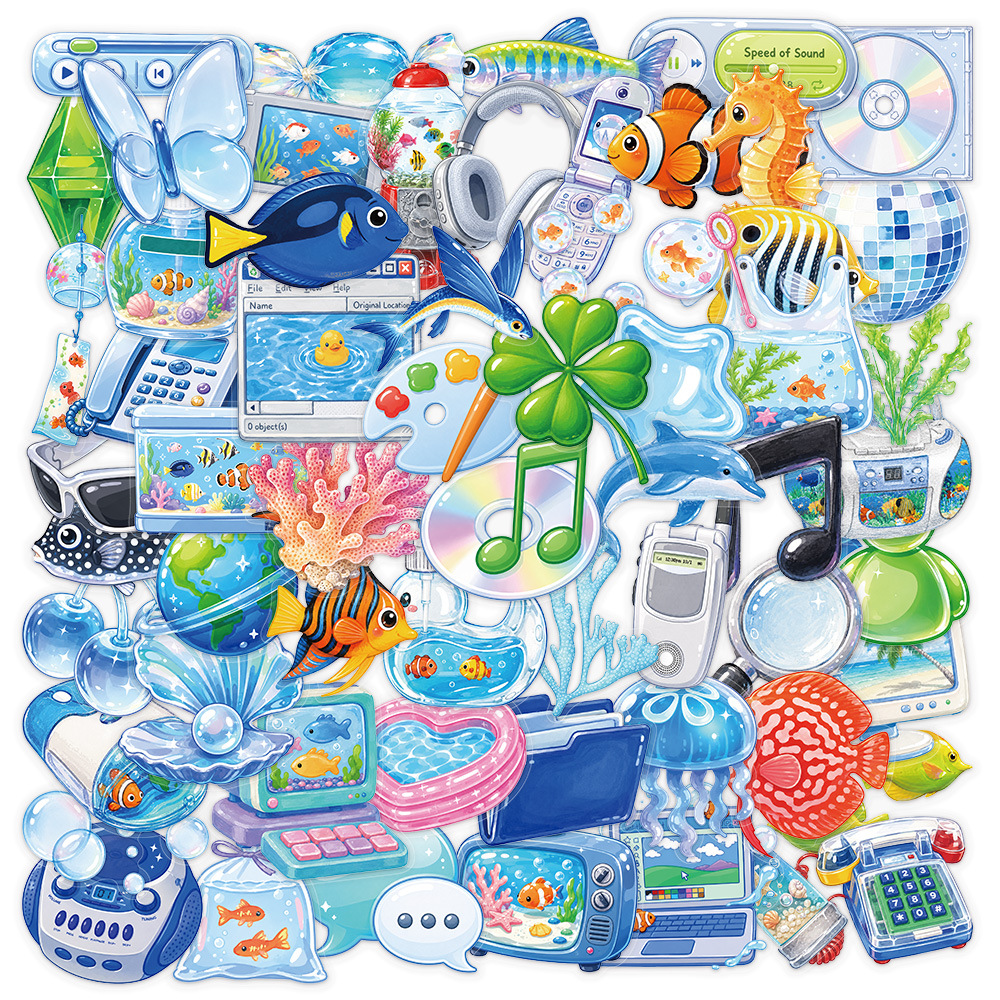 Design transparent sticker