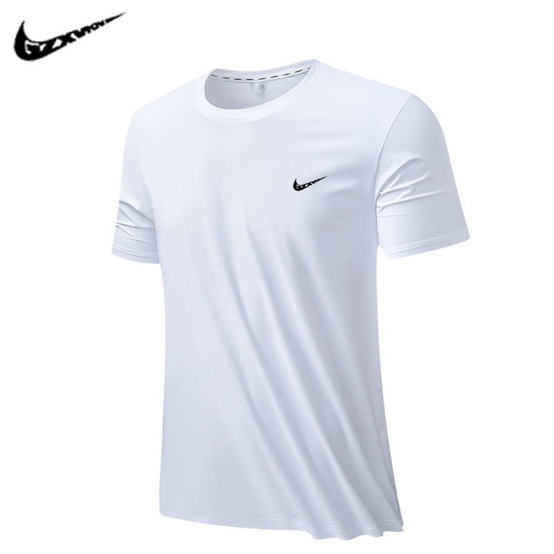 Men's clothing 2026 summer short-sleeve t-shirt men's ice silk quick-dry shirt outdoor sports half-sleeve training fitness running T-shirt Men's clothing 2026 summer short-sleeve t-shirt men's ice silk quick-dry shirt outdoor sports half-sleeve training fitness running T-shirt