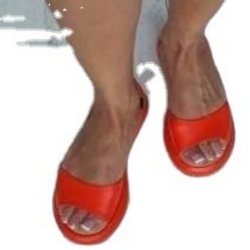 Women's New 2020 Summer Sports Slides, European and American Plus Size Flat Low Heel Fish Mouth Fashion Thick Sole Women's Sandals