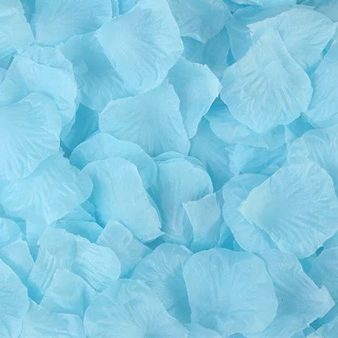 Light blue petals-one pound. [About 7,000 pieces]