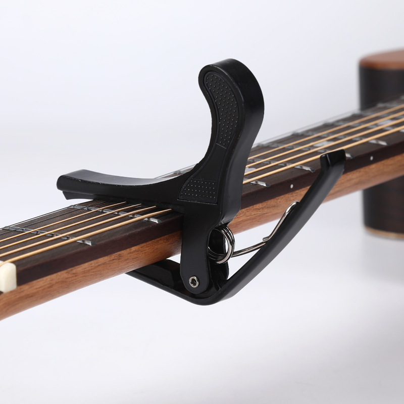 Cazadera de guitarra acústica Clip de cambio de guitarra eléctrica de metal Accesorios de ukelele Clip de afinador unisex