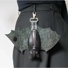 �羳���N Leather Bat Coin Purse Ƥ������Ӳ���X��